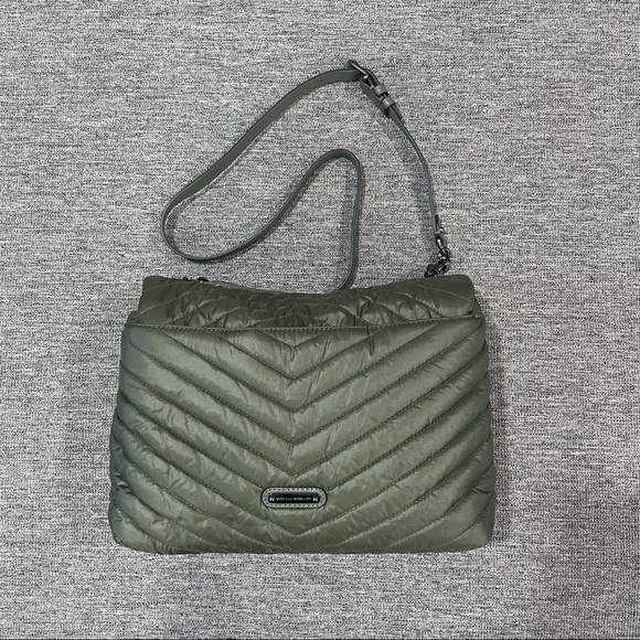 Rebecca Minkoff Edie Nylon Jumbo Flap Shoulder Bag - Picture 6 of 10